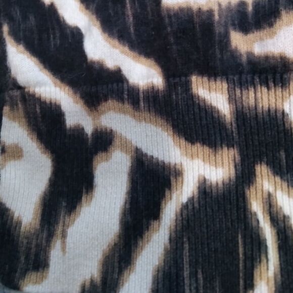 Ann Taylor animal print button sweater M - Picture 7 of 8